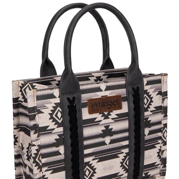 Wrangler Southwestern Print Boho Aztec Cross Body Purse WG2203A-8120SBK - Picture 3 of 9